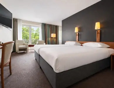 Driepersoons hotelkamer in Hotel de Werelt Garderen