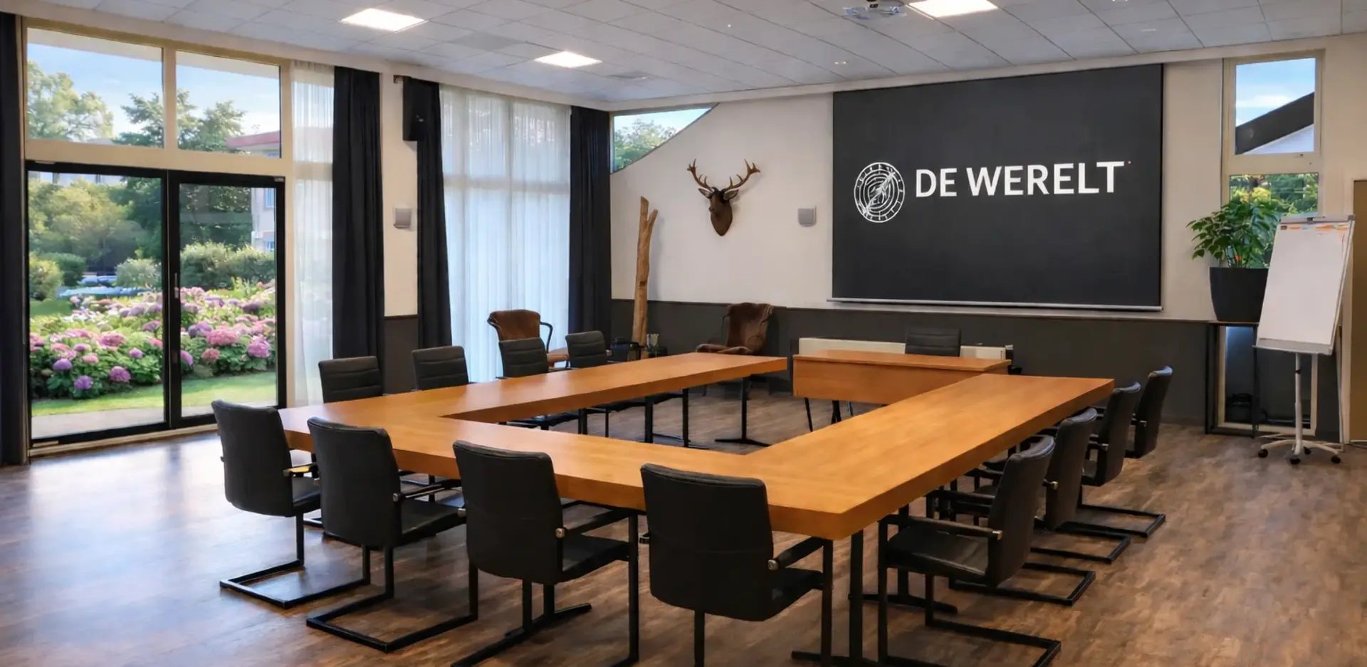 Vergaderzaal bij Hotel de Werelt Garderen